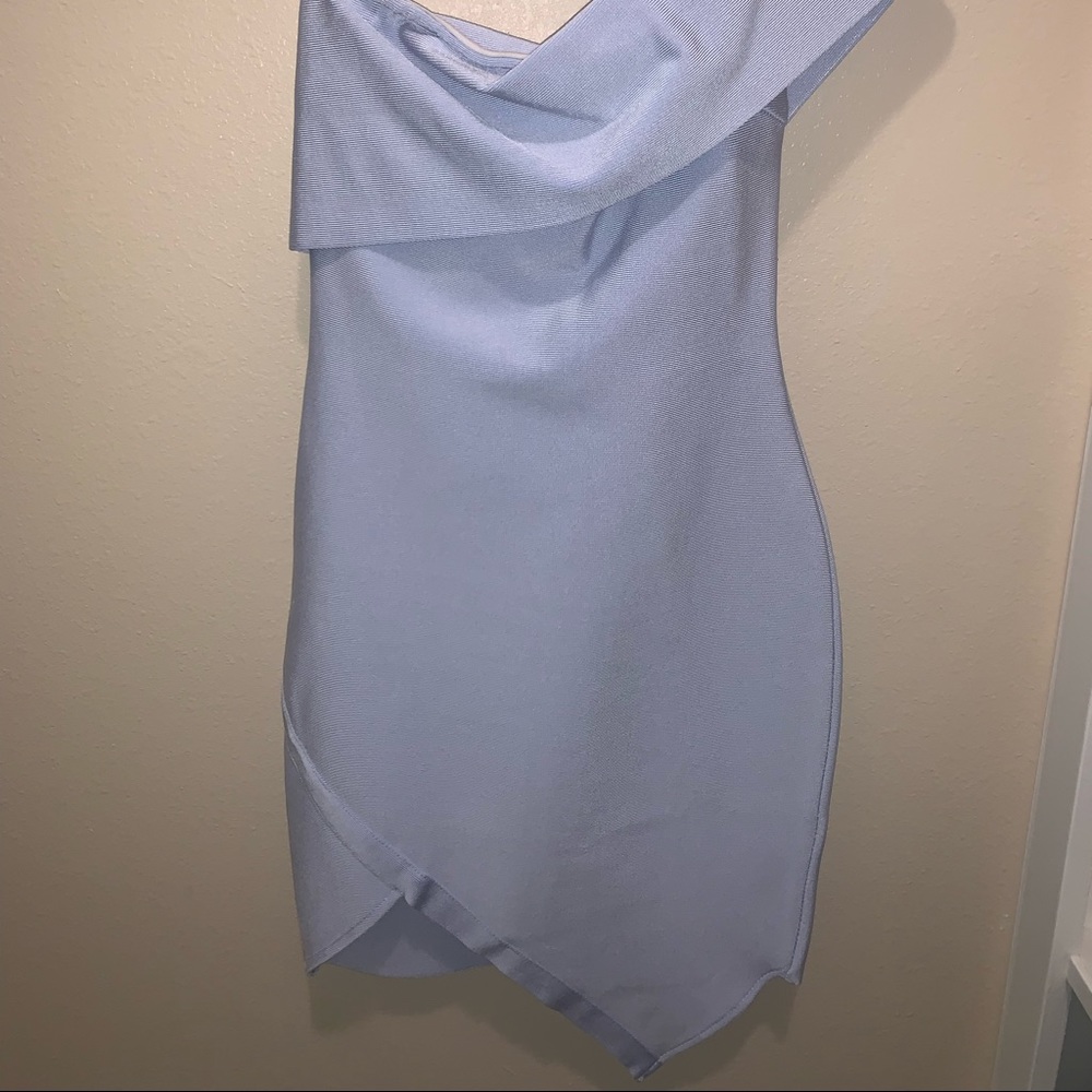 Baby Blue Bandage Dress